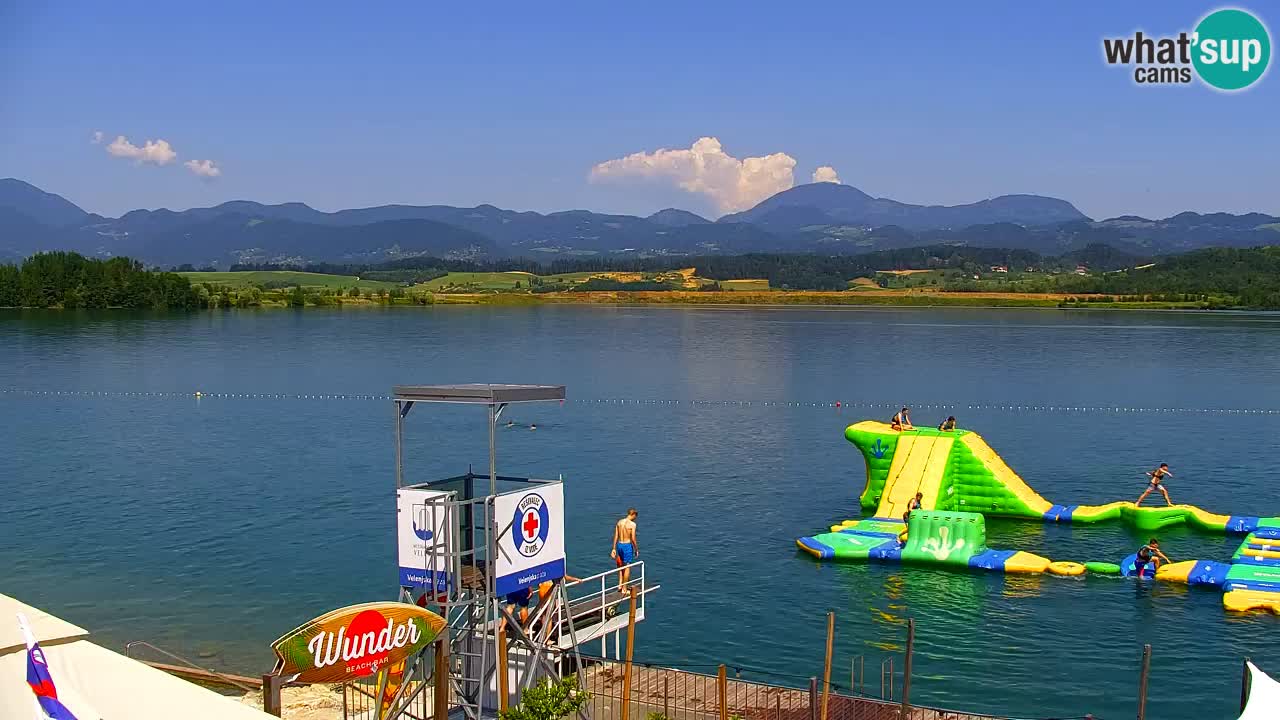 Velenje Lake Webcam – Live from Velenje Beach