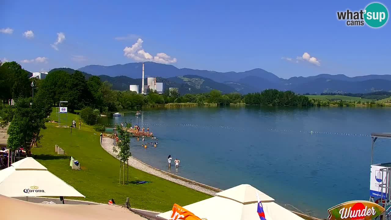 Velenje Lake Webcam – Live from Velenje Beach