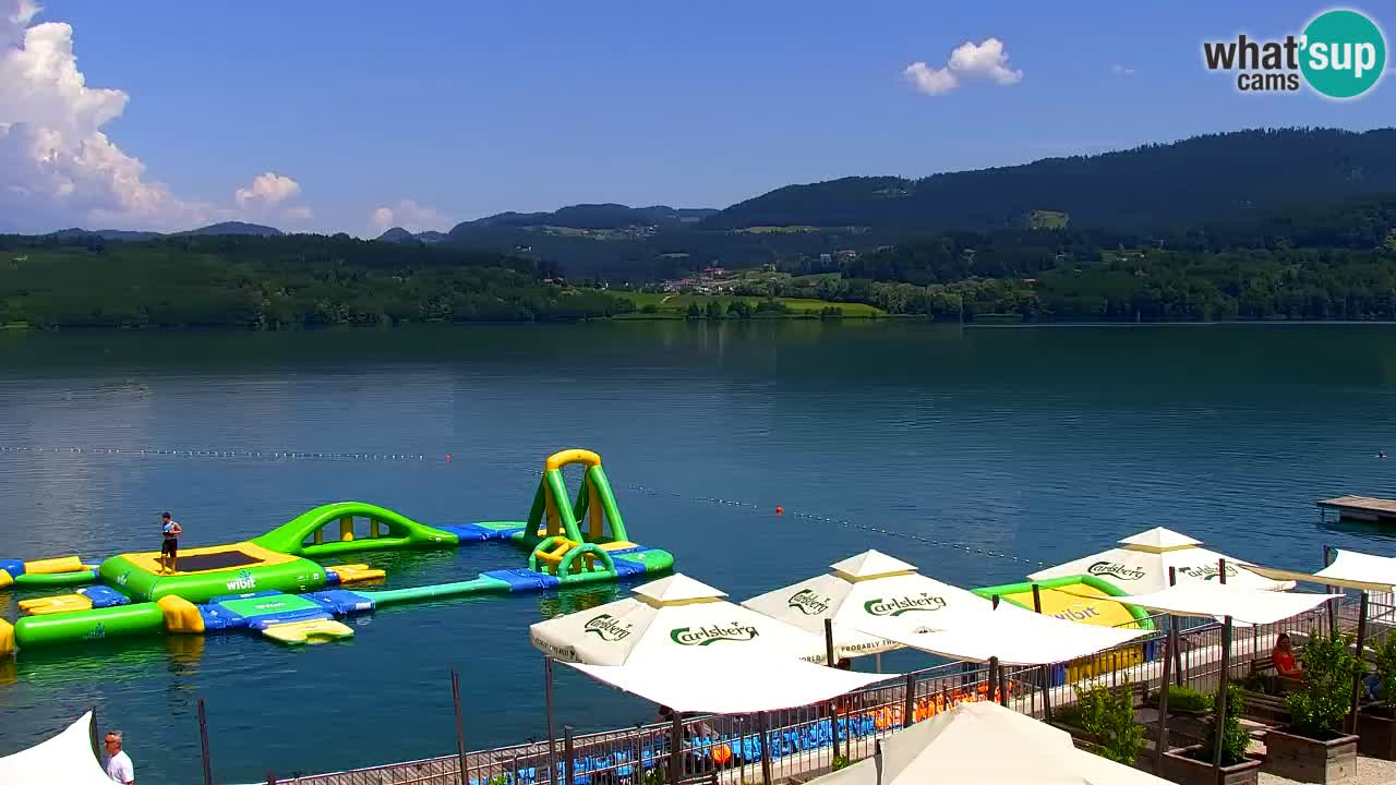 Webcam lac de Velenje – Vue en direct depuis Velenje Beach