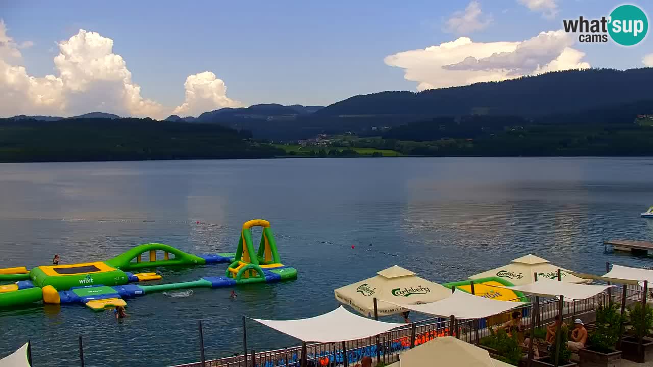 Spletna kamera Velenjsko jezero – Pogled v živo z Velenjske plaže