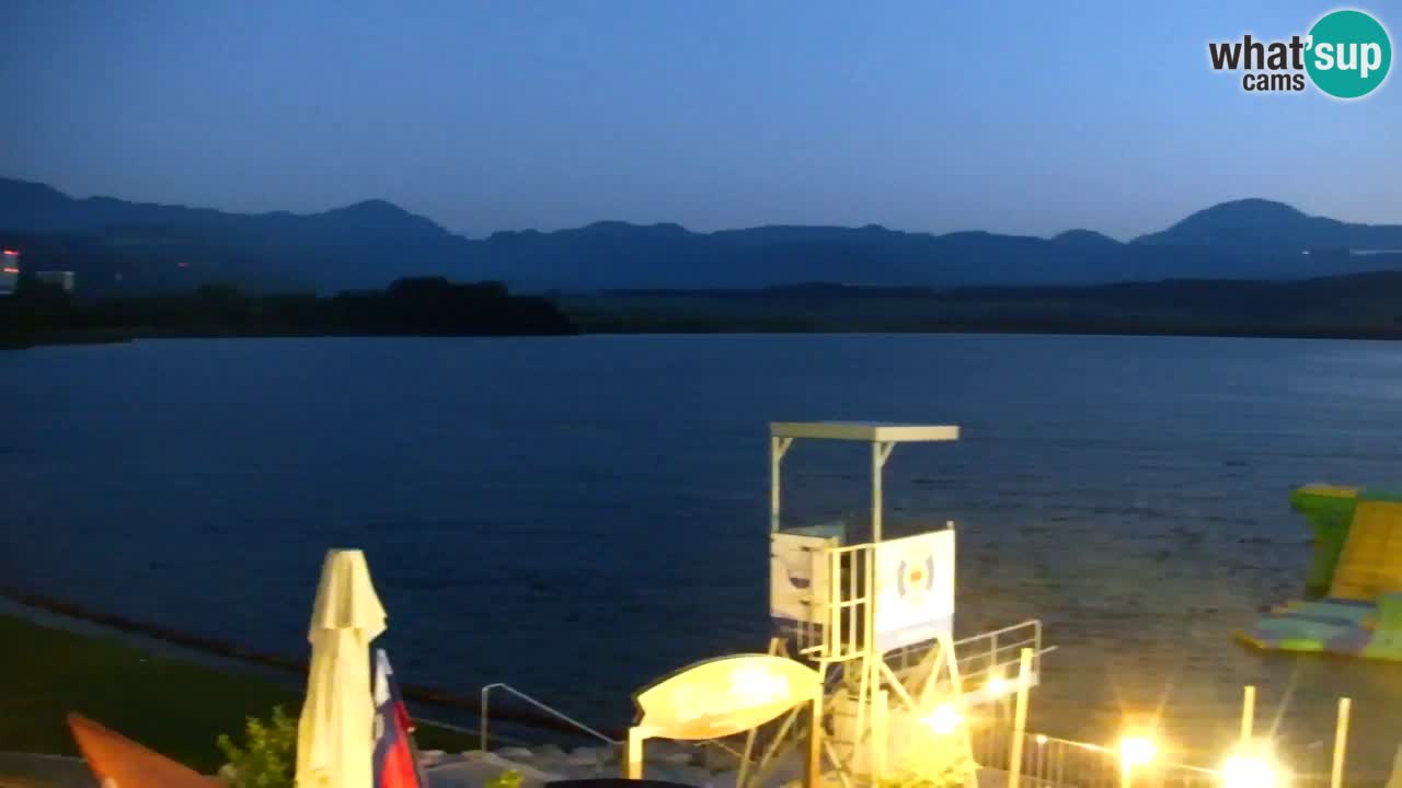 Webcam Lago di Velenje – Spiaggia di Velenje in diretta
