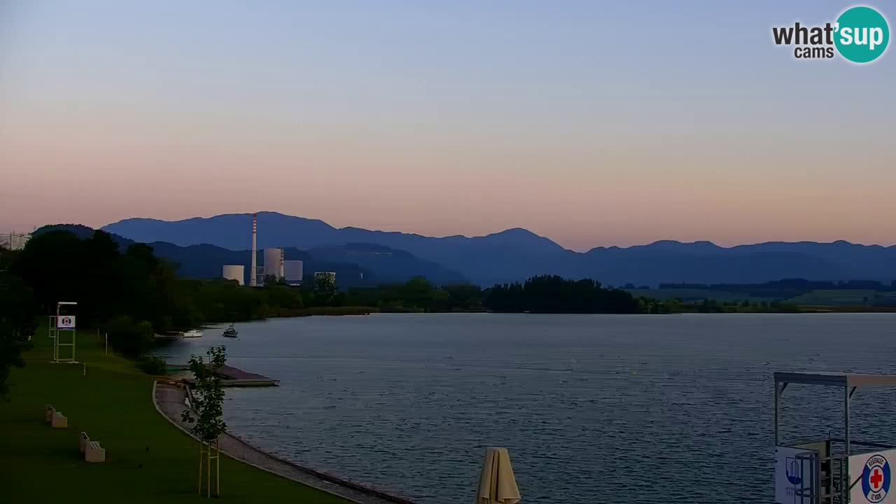 Webcam Lago di Velenje – Spiaggia di Velenje in diretta