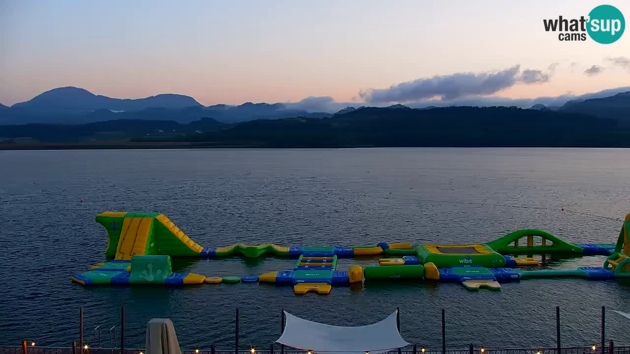 Webcam lac de Velenje – Vue en direct depuis Velenje Beach