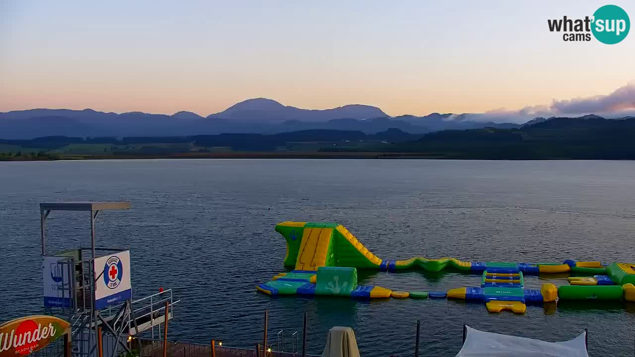 Webcam Lago di Velenje – Spiaggia di Velenje in diretta