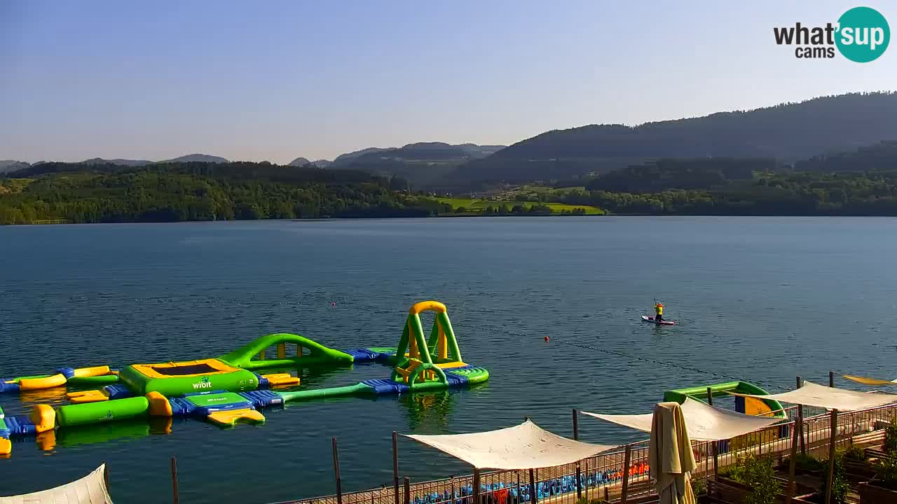 Webcam Lago di Velenje – Spiaggia di Velenje in diretta