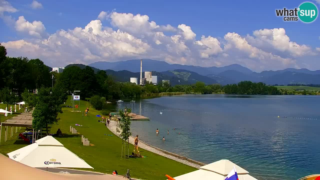 Velenje Lake Webcam – Live from Velenje Beach