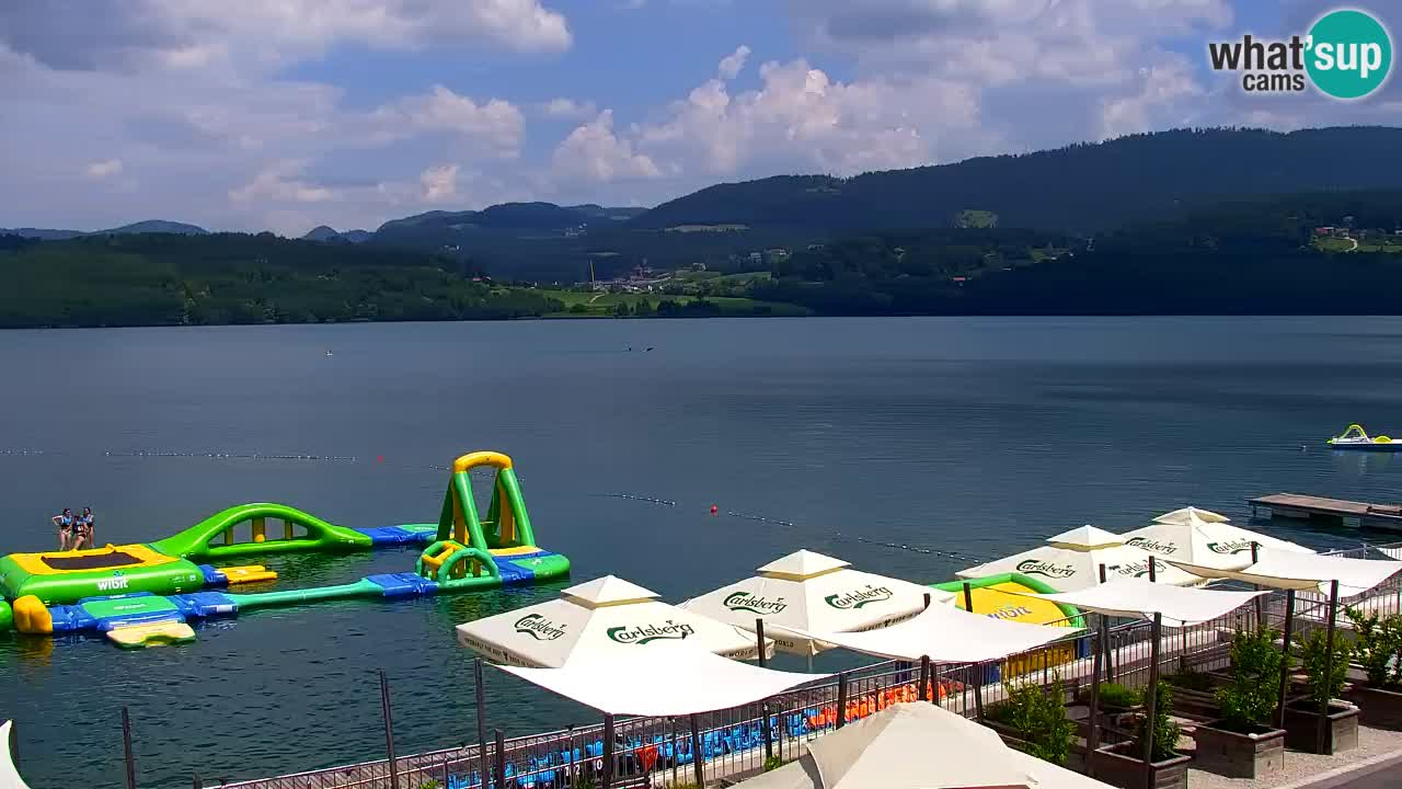 Web kamera Velenjsko jezero – Plaža Velenje uživo
