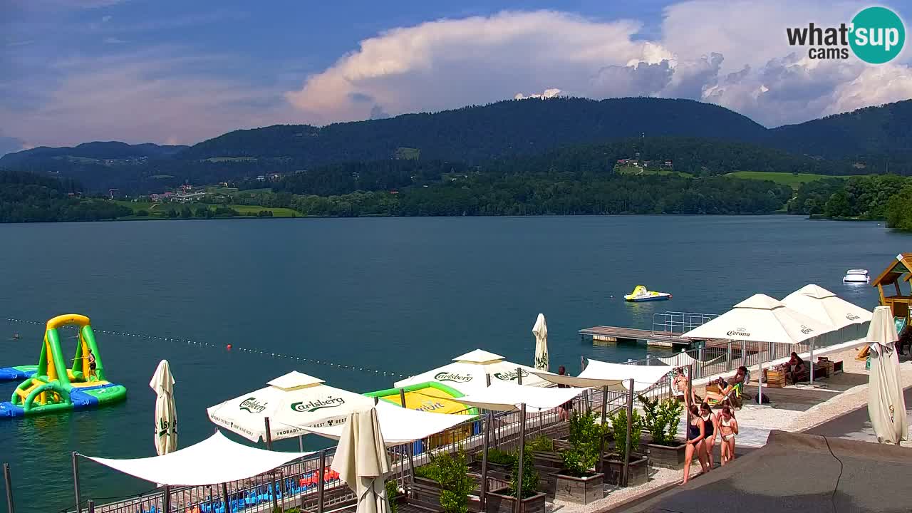 Webcam lago Velenje – Vista en directo desde Velenje Beach
