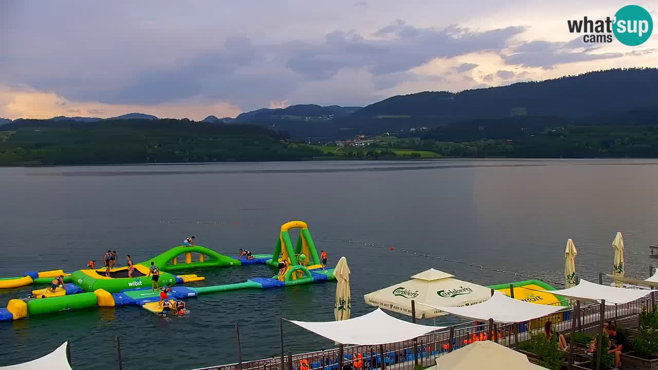 Webcam lago Velenje – Vista en directo desde Velenje Beach
