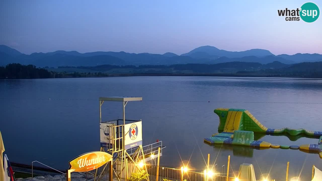 Webcam Lago di Velenje – Spiaggia di Velenje in diretta