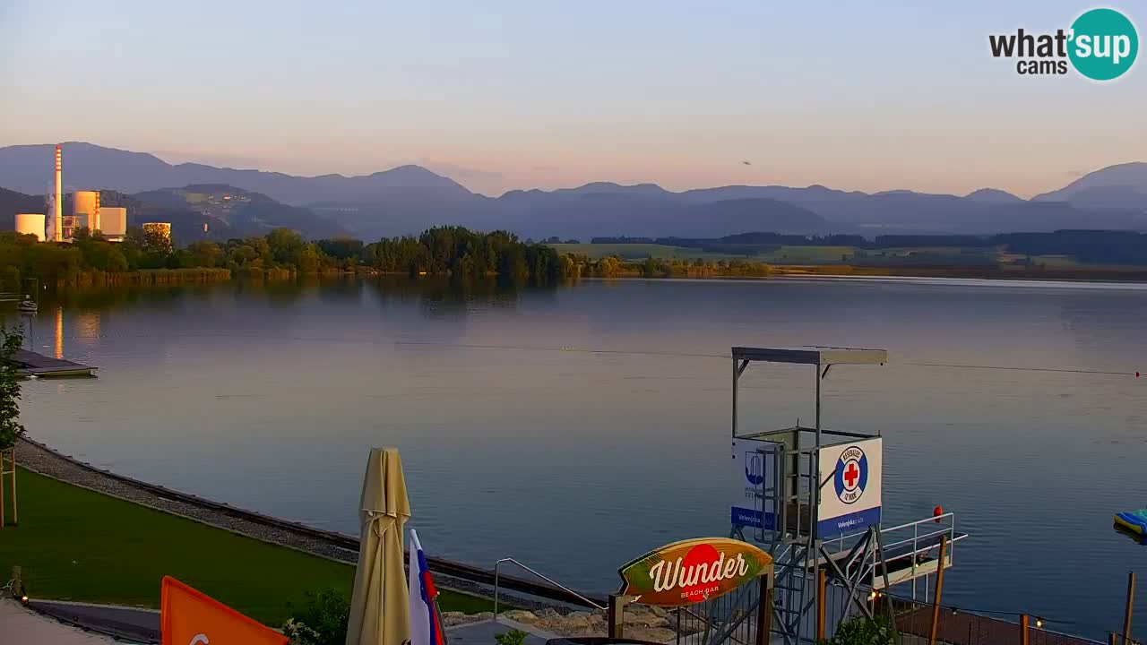 Webcam Lago di Velenje – Spiaggia di Velenje in diretta