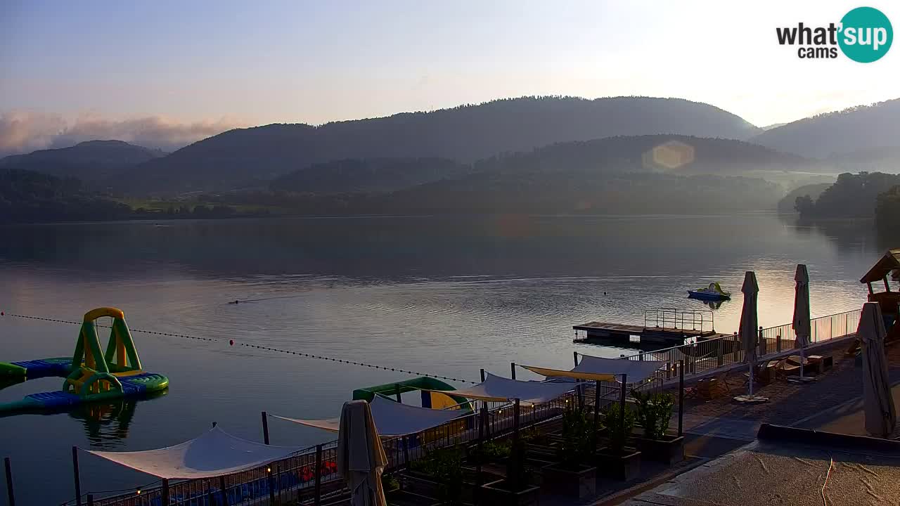 Webcam Lago di Velenje – Spiaggia di Velenje in diretta