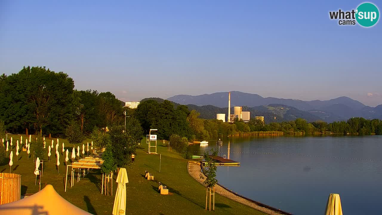 Velenje Lake Webcam – Live from Velenje Beach
