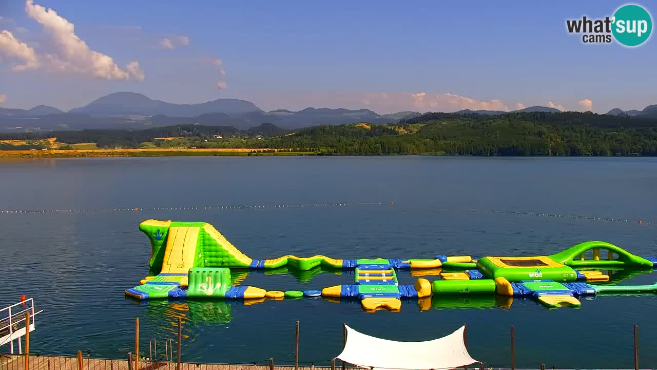 Web kamera Velenjsko jezero – Plaža Velenje uživo