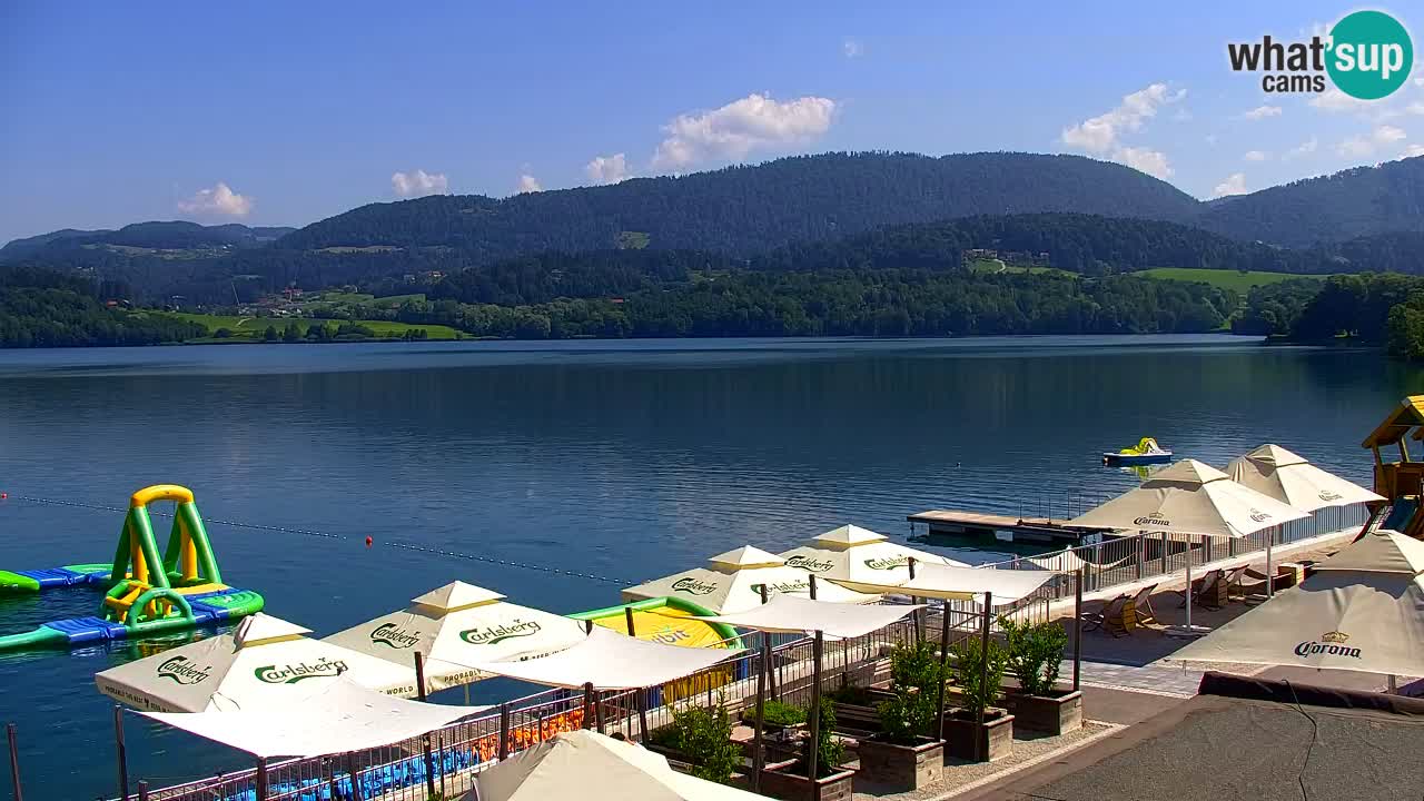 Web kamera Velenjsko jezero – Plaža Velenje uživo