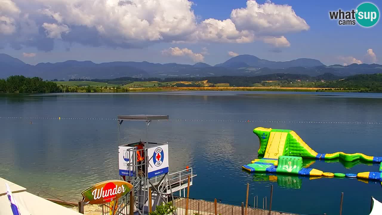 Web kamera Velenjsko jezero – Plaža Velenje uživo