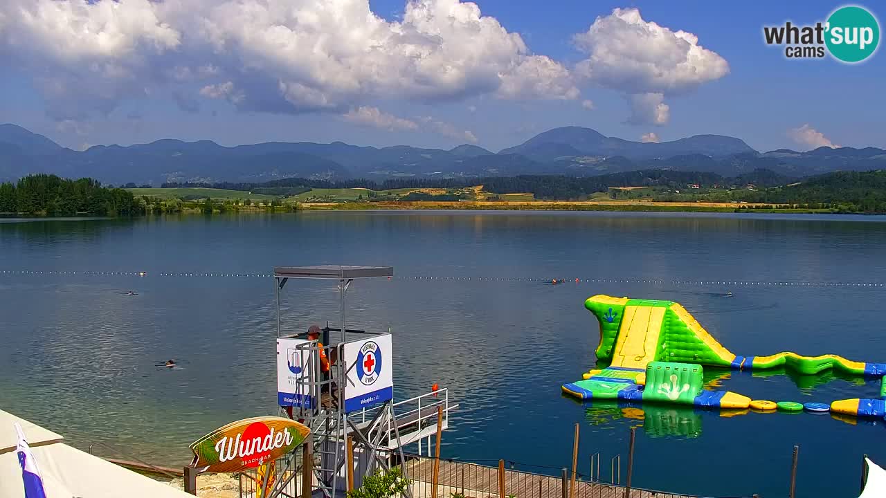 Webcam Lago di Velenje – Spiaggia di Velenje in diretta
