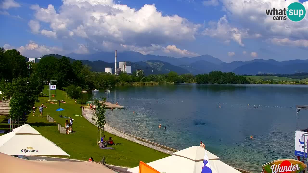 Velenje Lake Webcam – Live from Velenje Beach