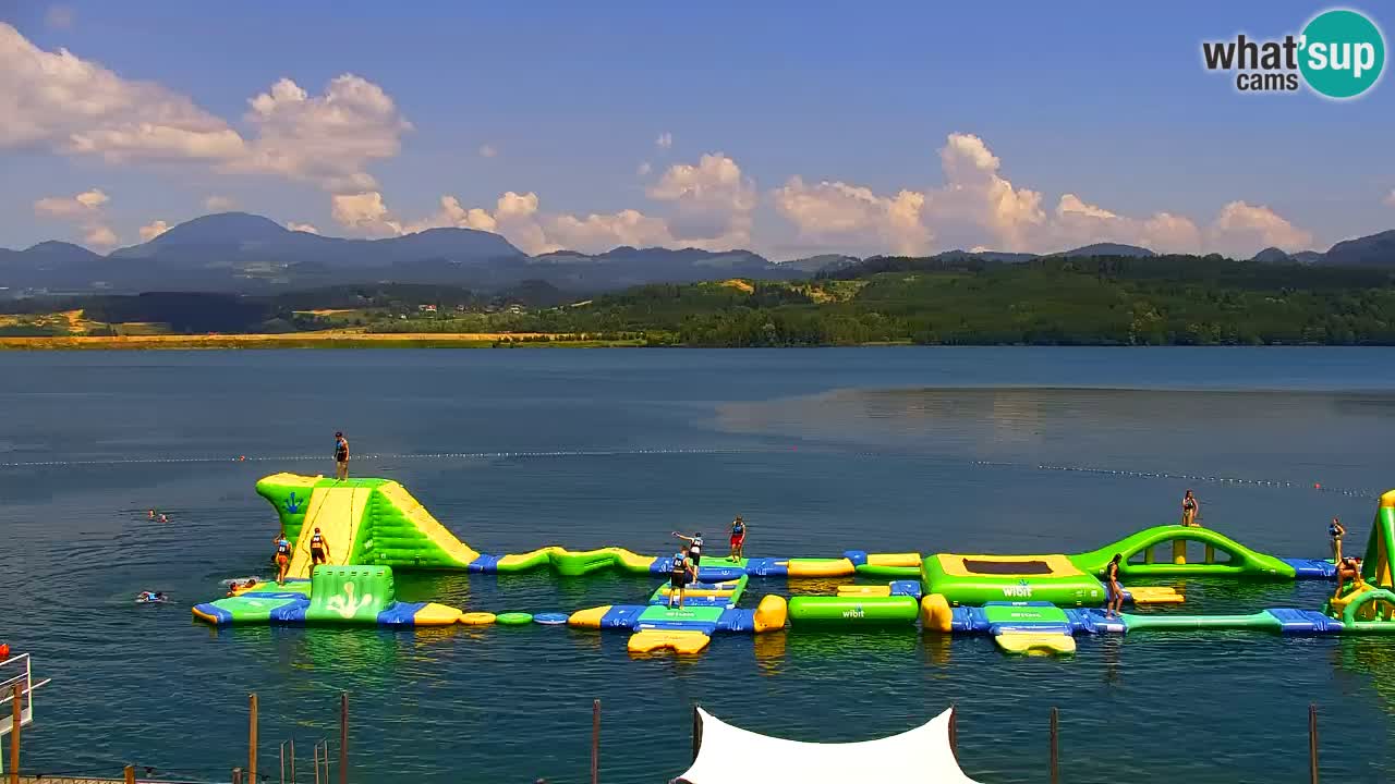 Web kamera Velenjsko jezero – Plaža Velenje uživo
