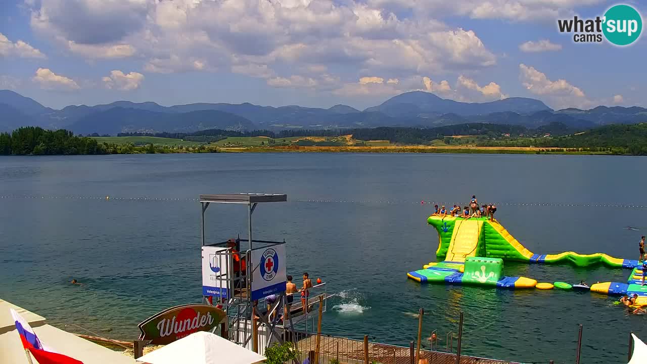Velenje Lake Webcam – Live from Velenje Beach