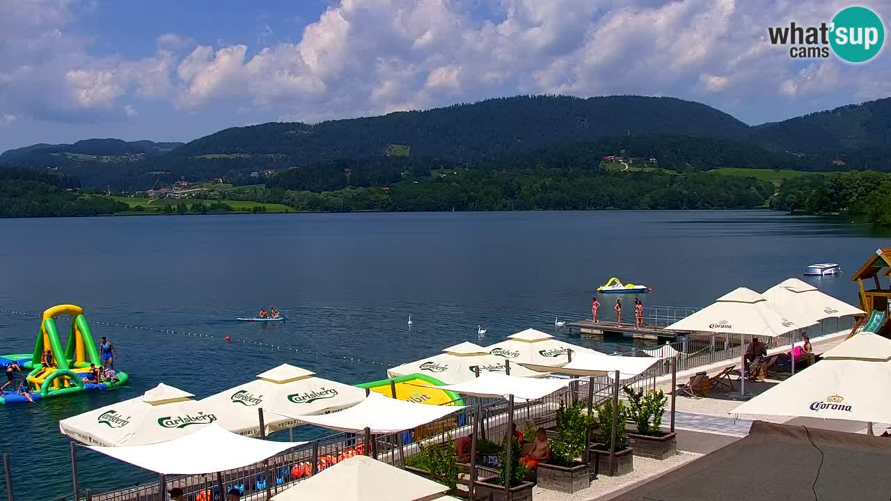 Webcam Lago di Velenje – Spiaggia di Velenje in diretta