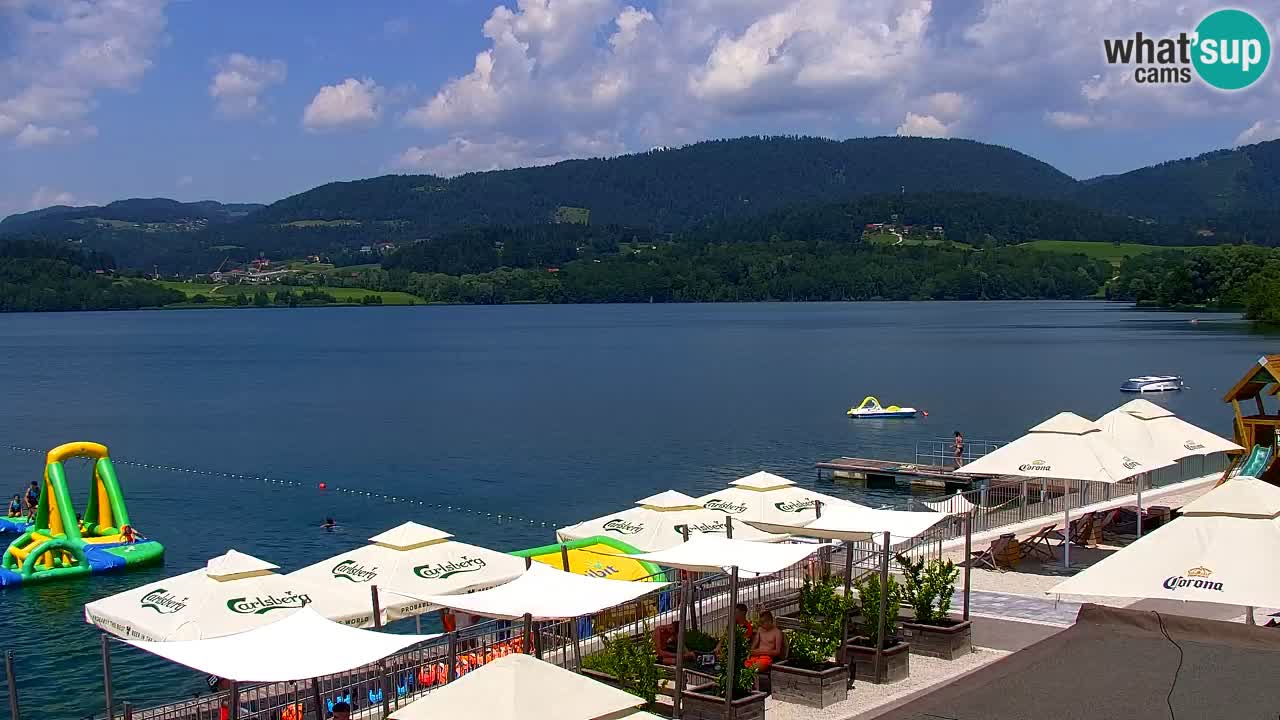 Webcam Lago di Velenje – Spiaggia di Velenje in diretta