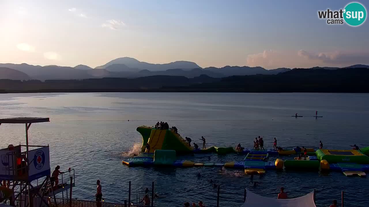 Webcam Lago di Velenje – Spiaggia di Velenje in diretta