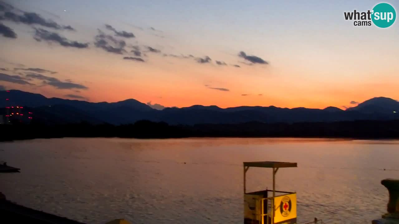 Webcam Lago di Velenje – Spiaggia di Velenje in diretta