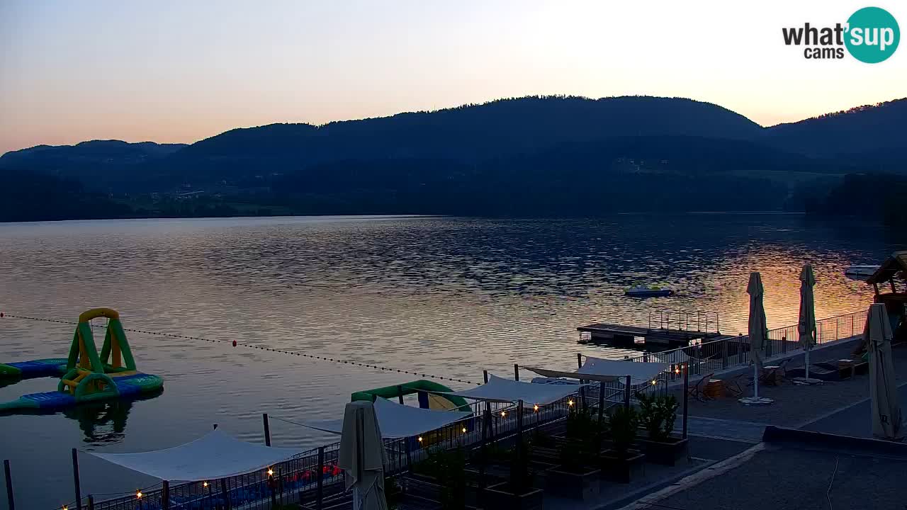 Webcam lac de Velenje – Vue en direct depuis Velenje Beach