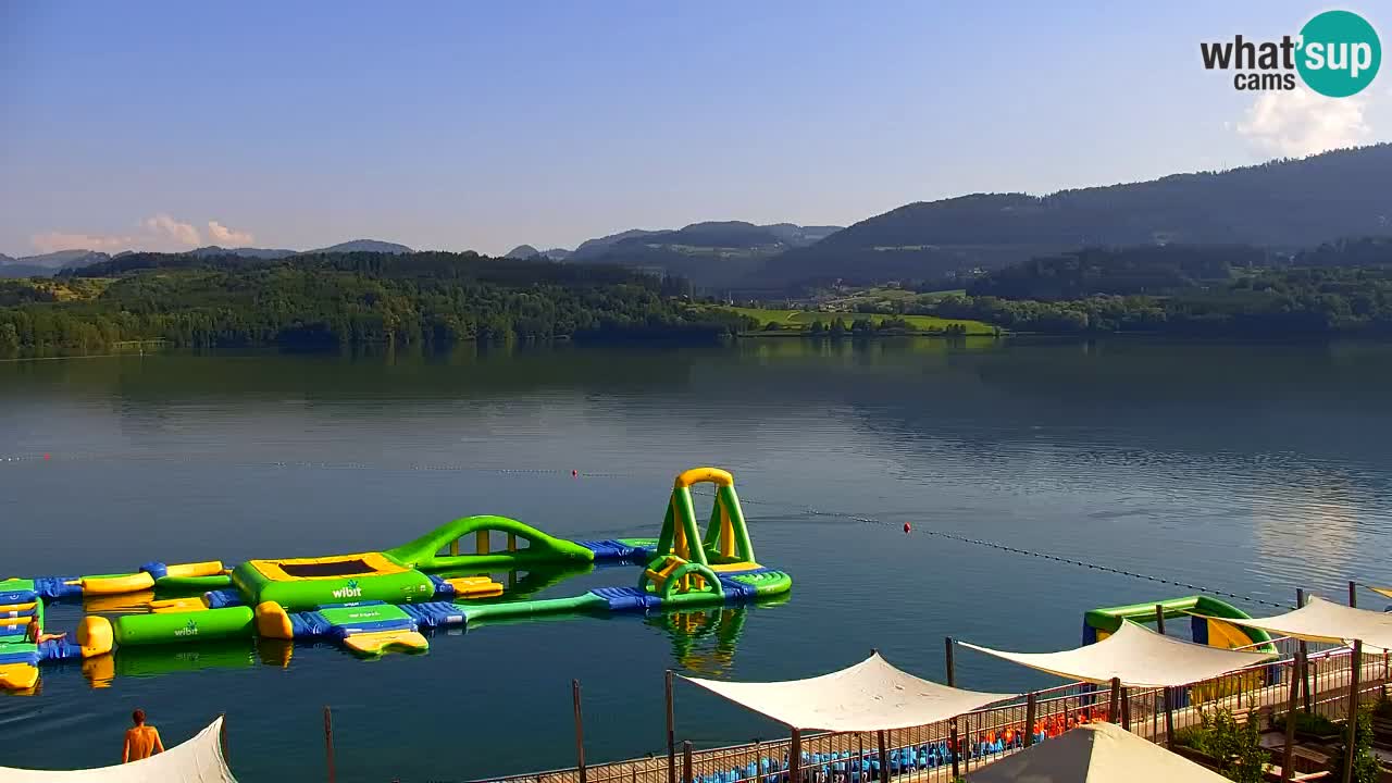 Webcam Lago di Velenje – Spiaggia di Velenje in diretta