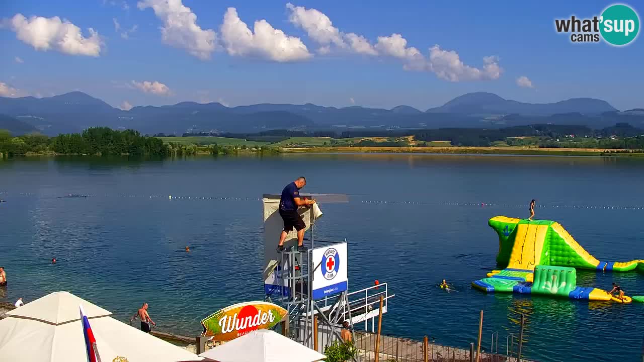 Webcam Lago di Velenje – Spiaggia di Velenje in diretta