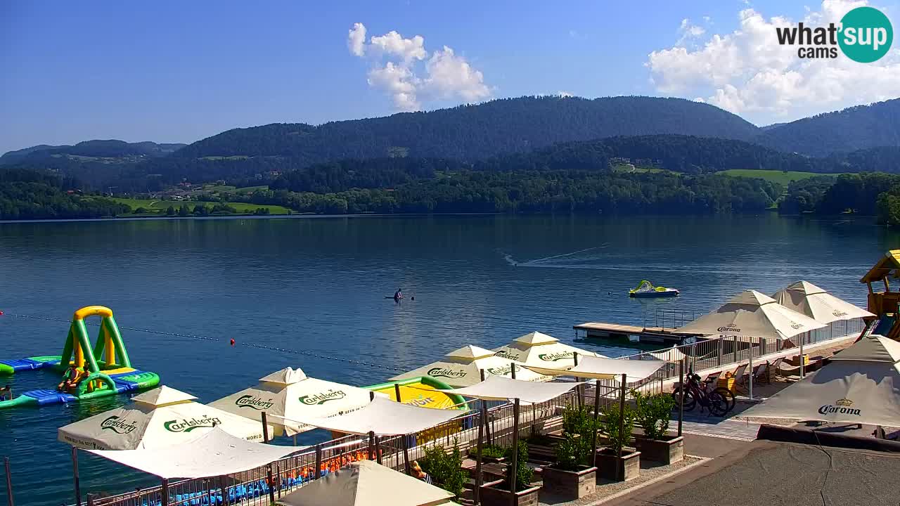 Webcam Lago di Velenje – Spiaggia di Velenje in diretta