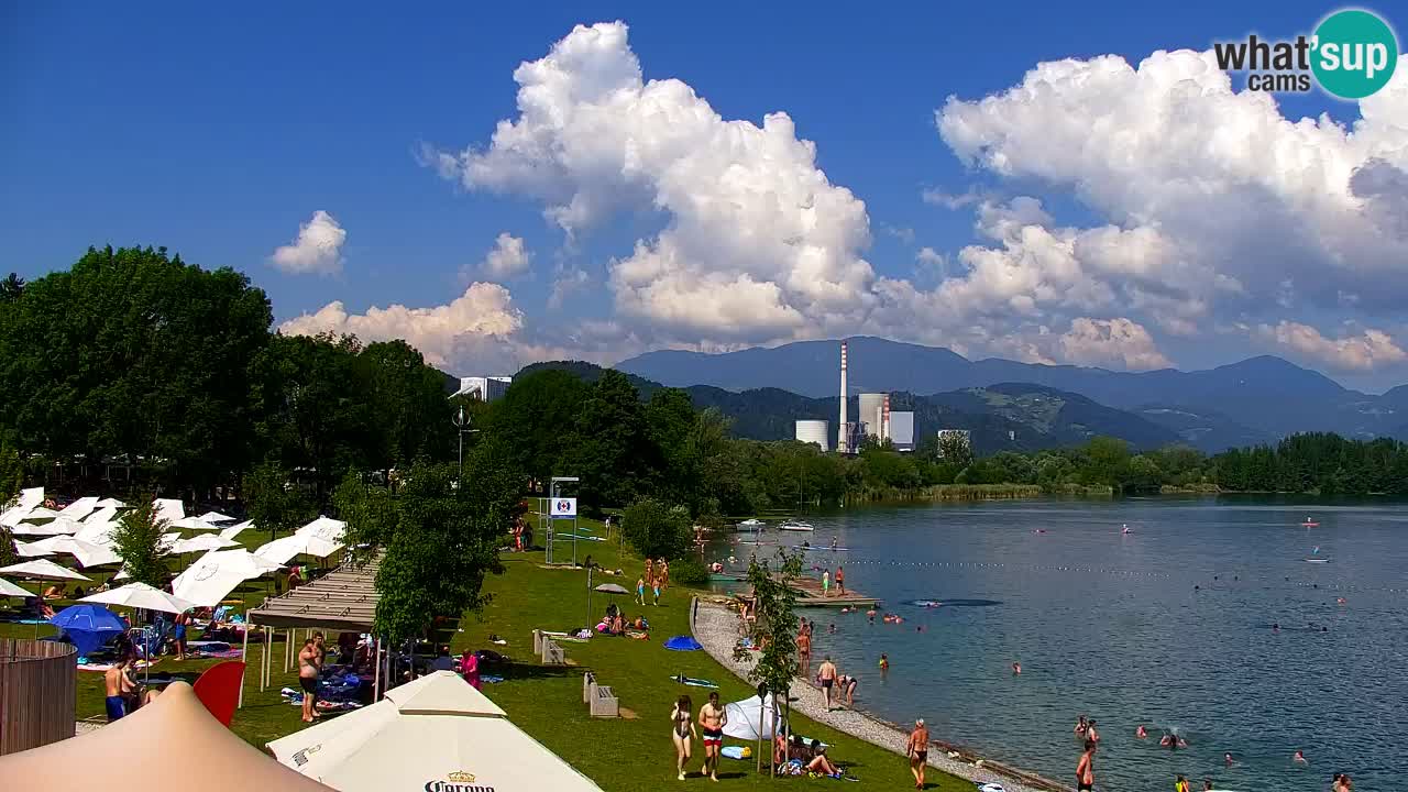 Velenje Lake Webcam – Live from Velenje Beach