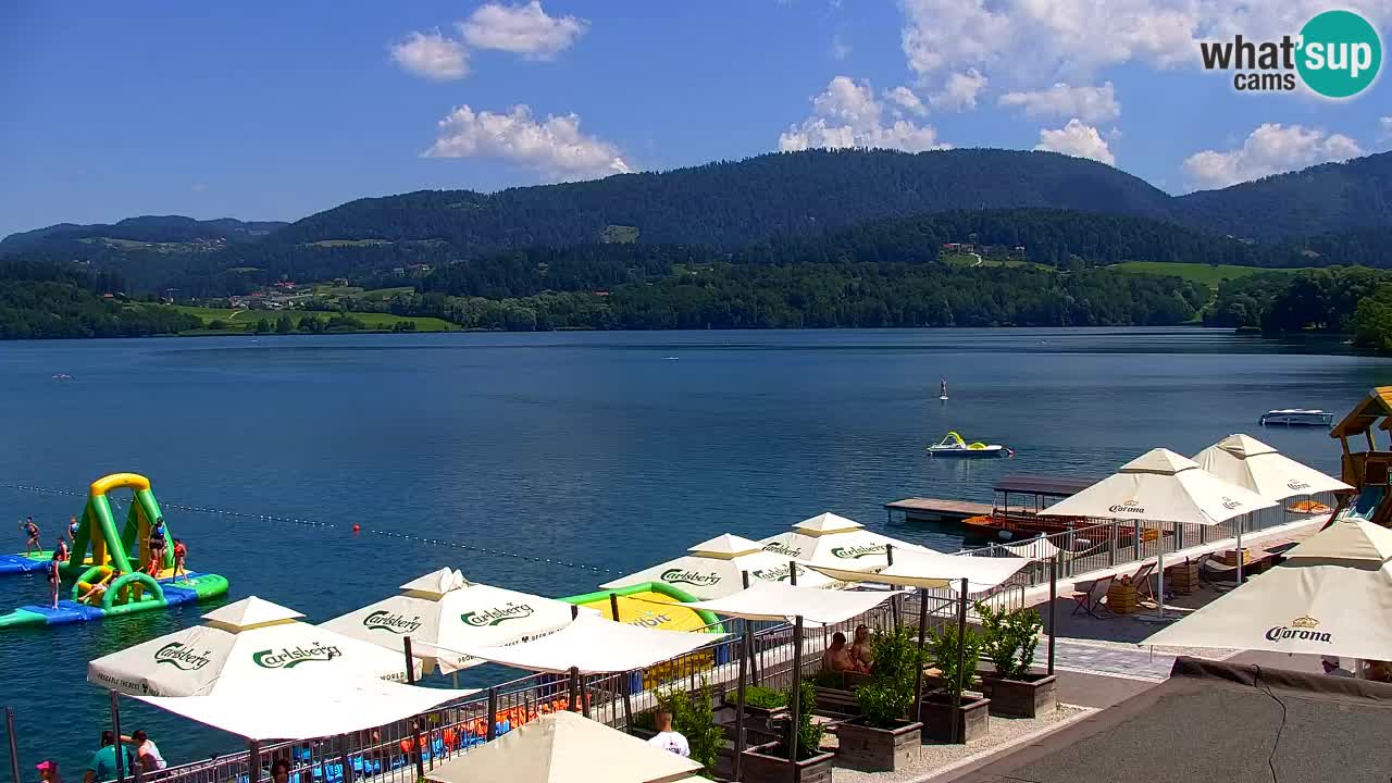 Webcam lago Velenje – Vista en directo desde Velenje Beach