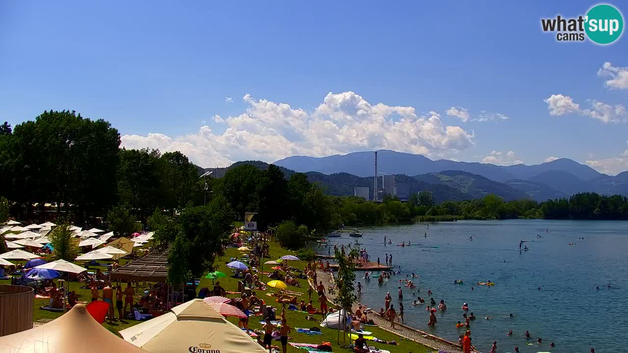Webcam Lago di Velenje – Spiaggia di Velenje in diretta
