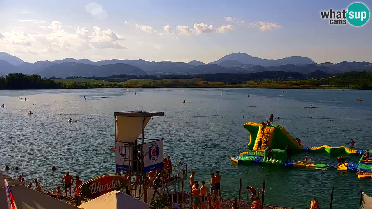 Webcam Lago di Velenje – Spiaggia di Velenje in diretta