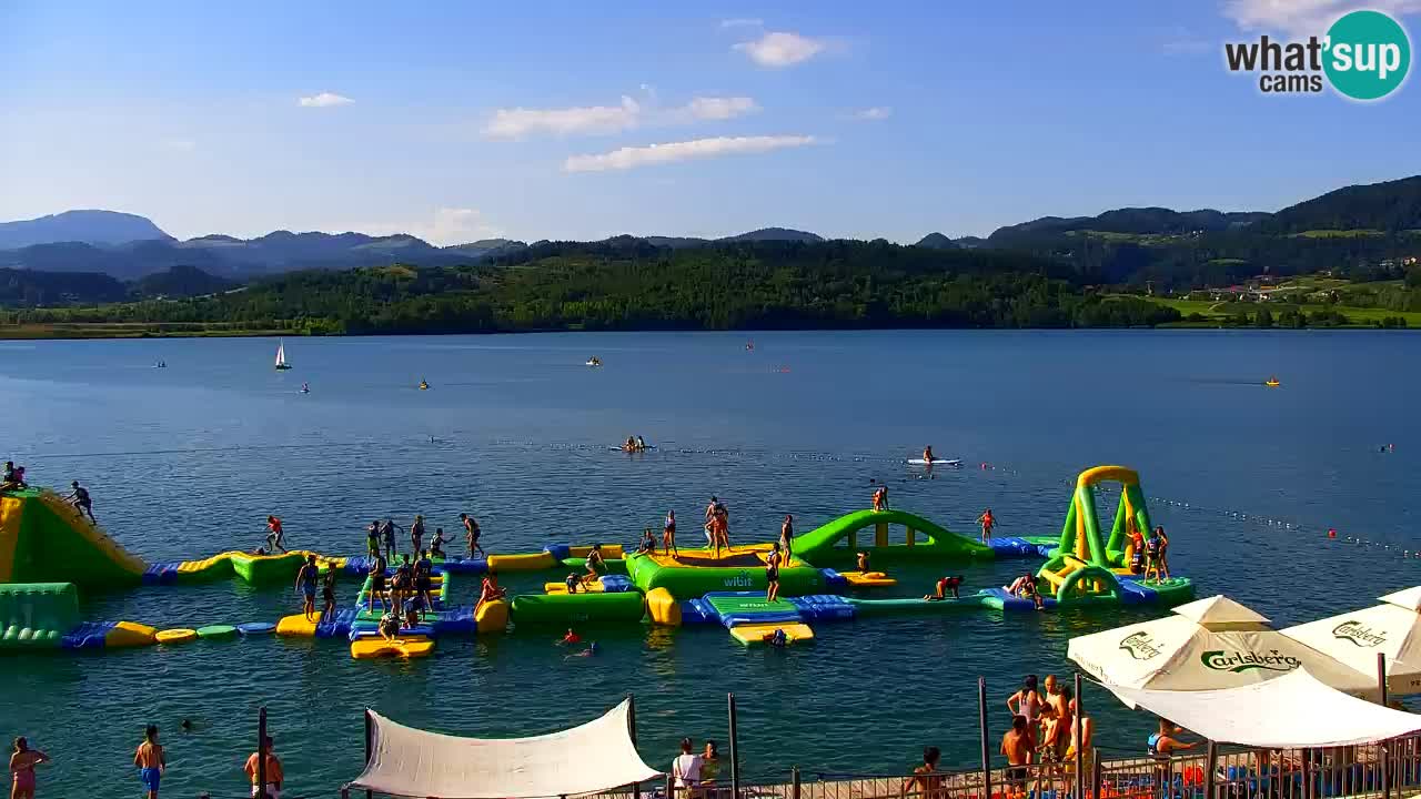 Webcam Lago di Velenje – Spiaggia di Velenje in diretta
