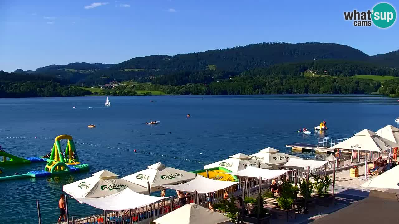 Webcam lac de Velenje – Vue en direct depuis Velenje Beach