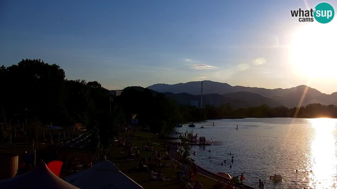 Webcam Lago di Velenje – Spiaggia di Velenje in diretta