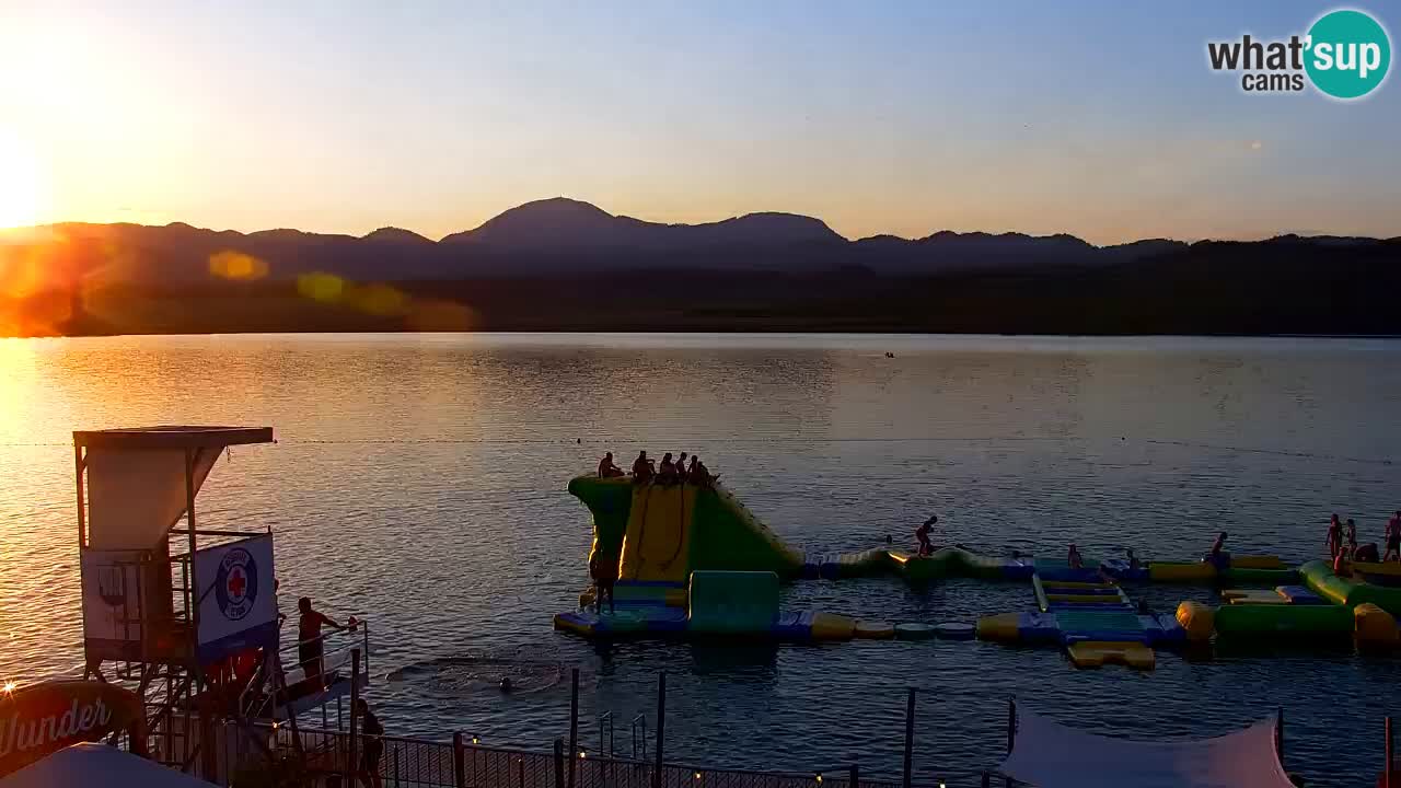 Webcam Lago di Velenje – Spiaggia di Velenje in diretta