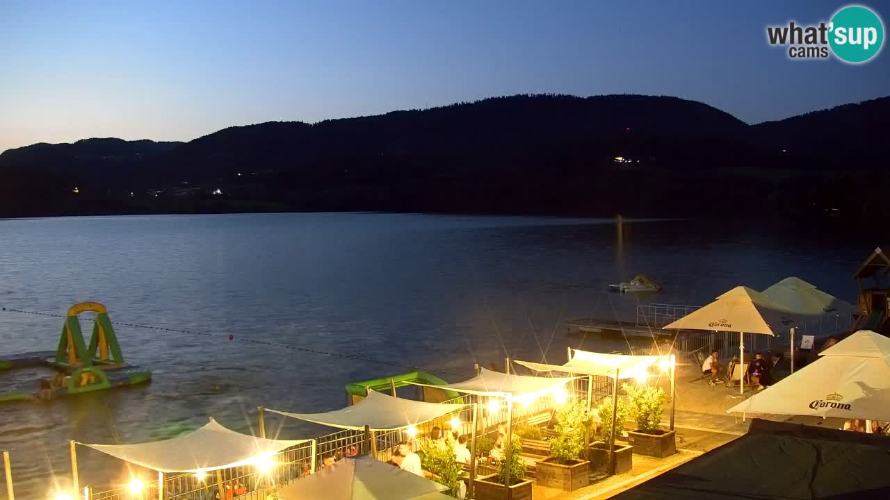 Webcam Lago di Velenje – Spiaggia di Velenje in diretta