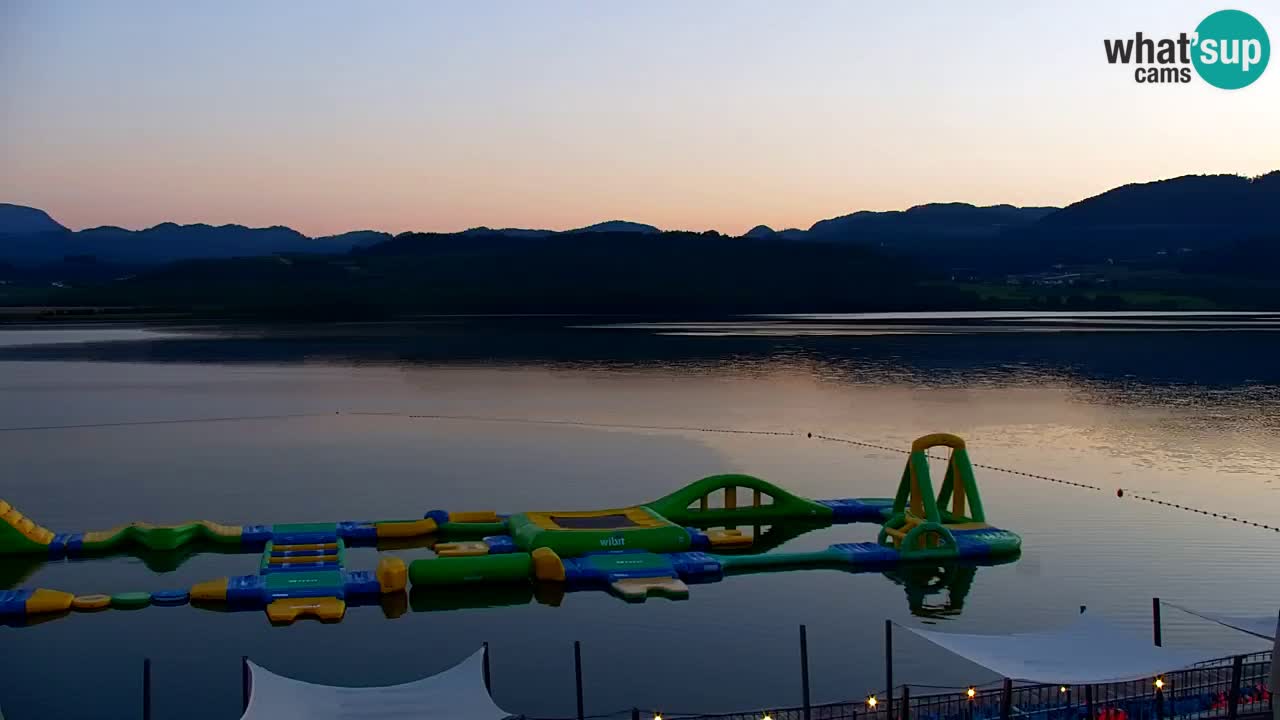 Webcam lago Velenje – Vista en directo desde Velenje Beach