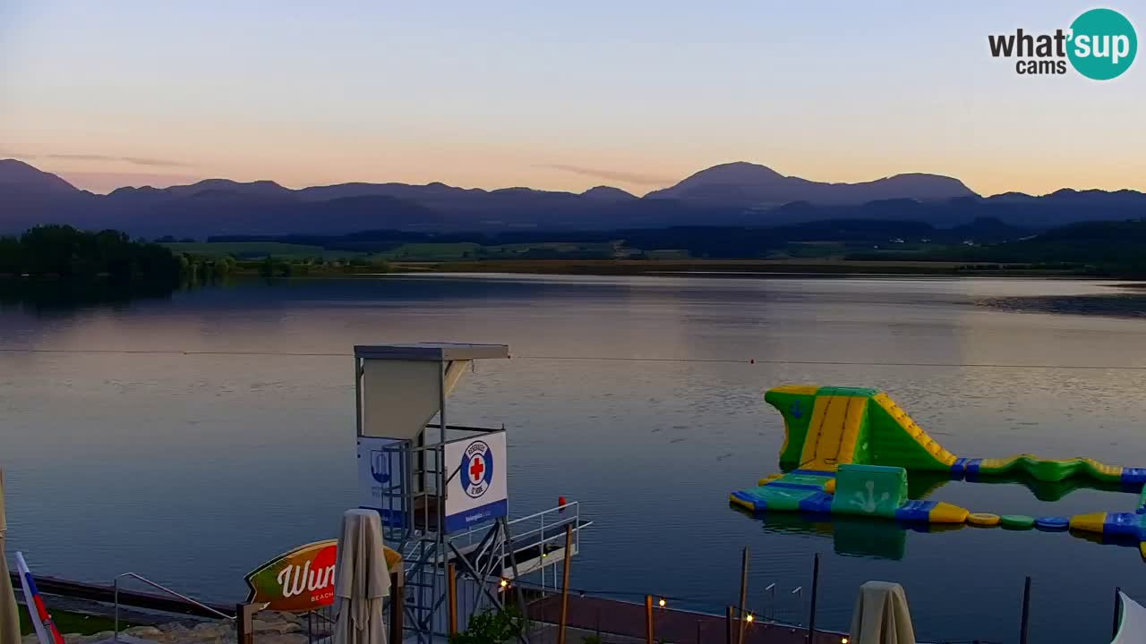 Webcam lago Velenje – Vista en directo desde Velenje Beach