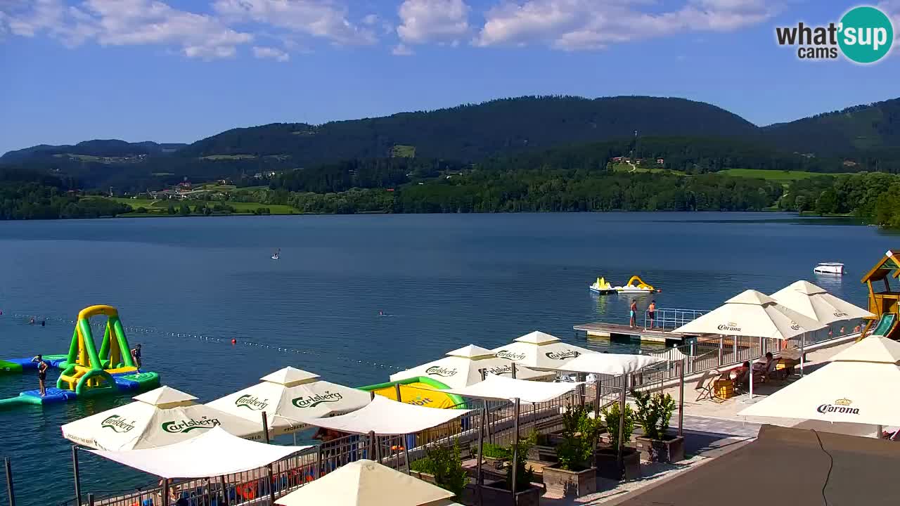 Webcam lago Velenje – Vista en directo desde Velenje Beach