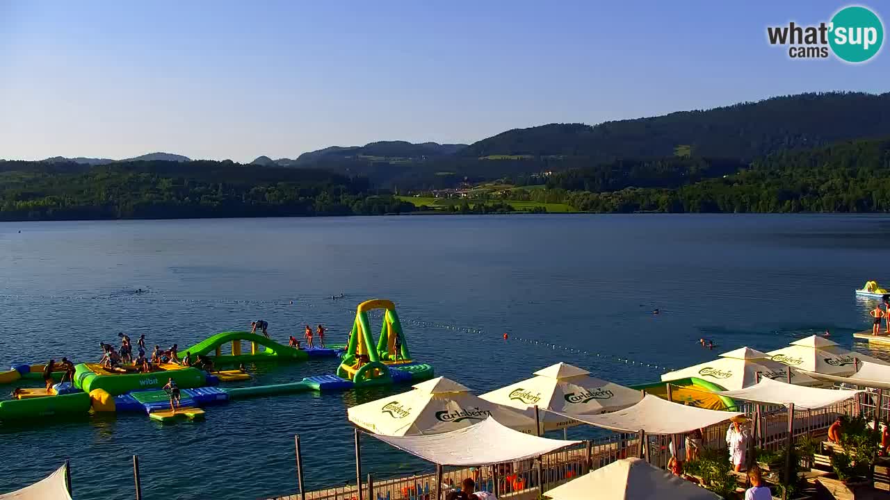 Webcam lago Velenje – Vista en directo desde Velenje Beach