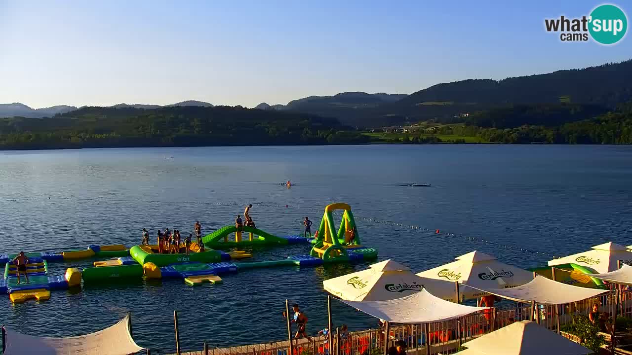 Webcam lac de Velenje – Vue en direct depuis Velenje Beach