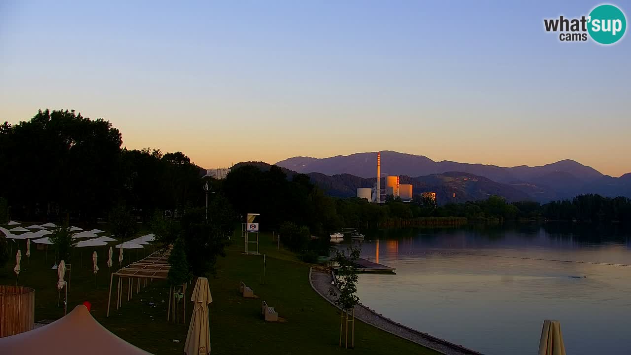 Webcam Lago di Velenje – Spiaggia di Velenje in diretta