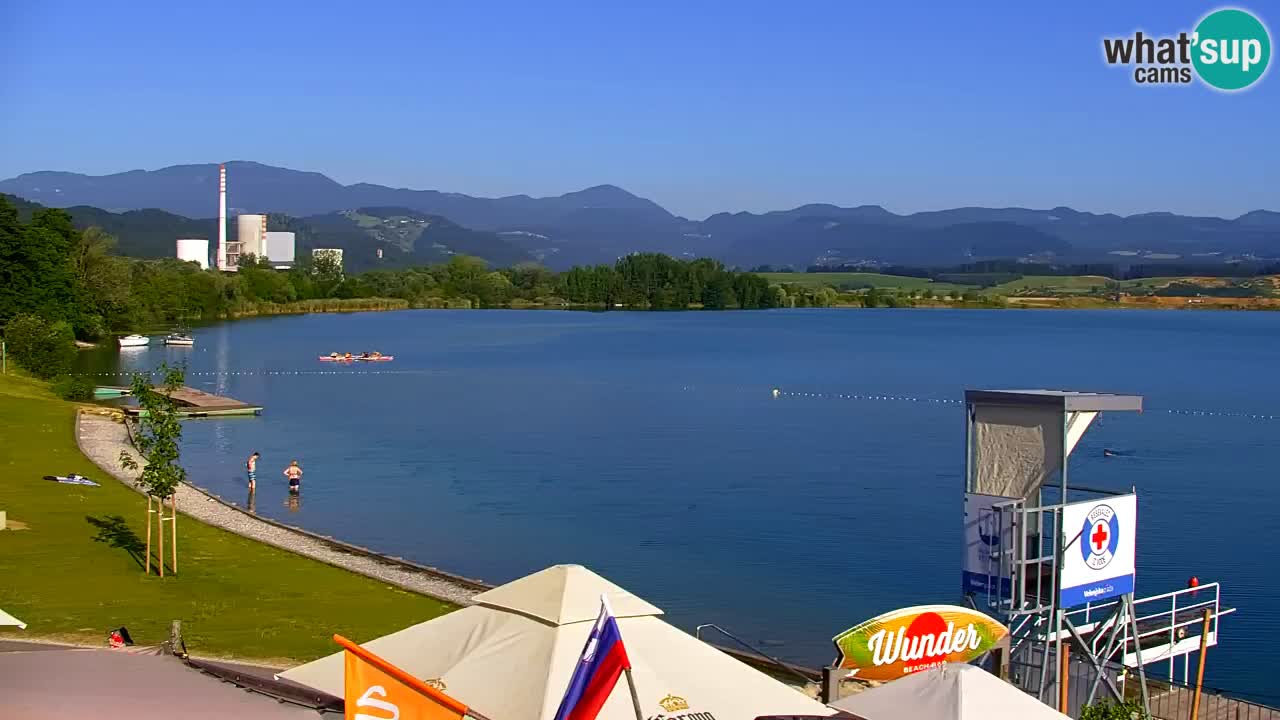 Velenje Lake Webcam – Live from Velenje Beach