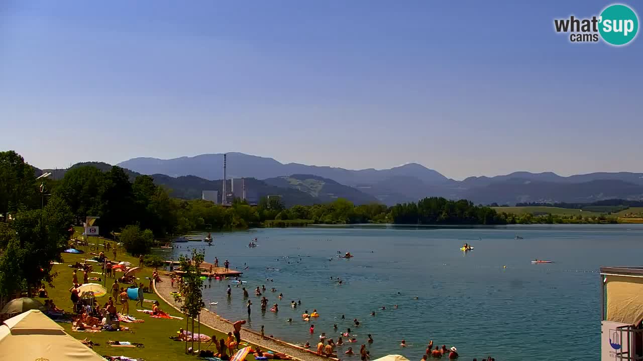Velenje Lake Webcam – Live from Velenje Beach