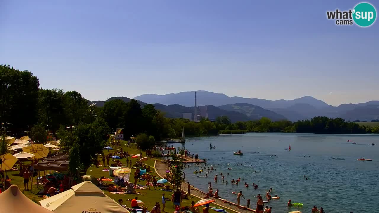 Velenje Lake Webcam – Live from Velenje Beach